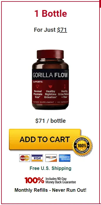 Gorilla Flow 1 jar order