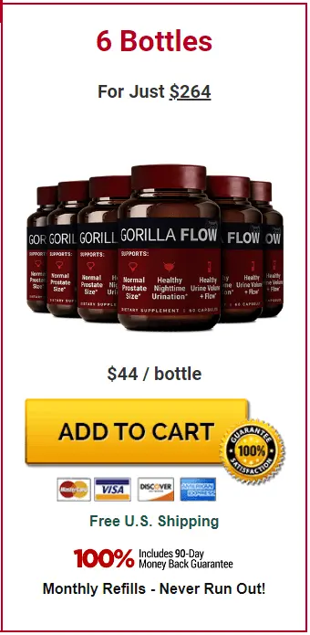 Gorilla Flow 6 jar order